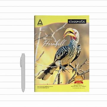 Classmate Single Line Notebook (B5, Design may Vary)