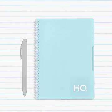 Navneet HQ Single Line Notebook (A5, Blue)