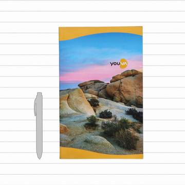 Youva Single Line Long Notebook (Multicolour)