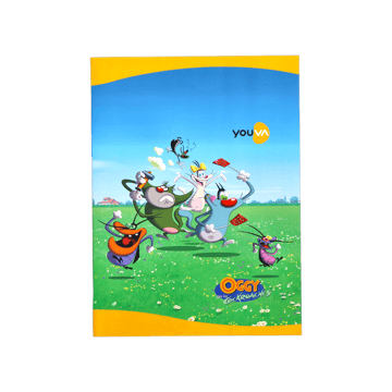 Youva Four Line Notebook (B5, Multicolour)