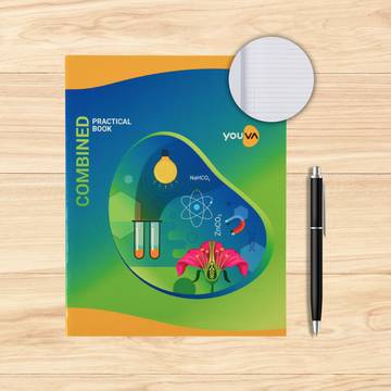 Navneet Youva Combined Single Line Practical Book (A4, Multicolour)