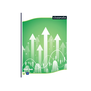 Classmate Single Line, Square Line Graph Book (B5, Design may Vary)