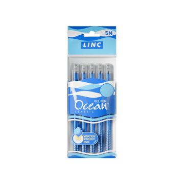 Linc Ocean Classic 0.55 mm Gel Pen (Blue)