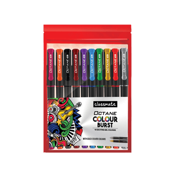 Classmate Gel Pen (Multicolor)