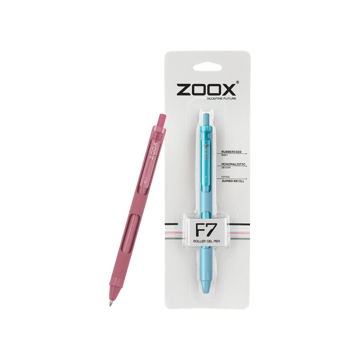Flair Zoox F7 Roller 0.7mm Gel Pen (Blue)