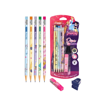 Flair Disney Princess Diva Woodfree 2mm Mechanical Pencil