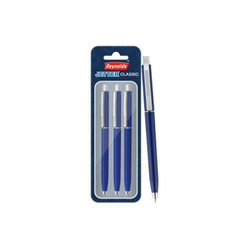 Reynolds Jetter Classic Ball Pen Set (Blue)