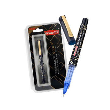 Reynolds Trimax Gold Gel Pen (Blue)