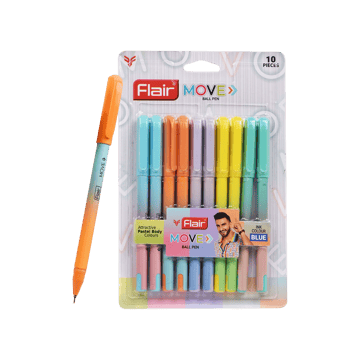 Flair Move Ball Pen Set (Blue)