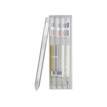 Nuovi Acrylic Gel Pen (Golden, Silver, White)