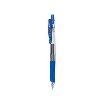 Zebra Sarasa Clip Gel Pen (Blue)