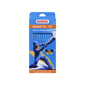 Kores Cricket Themed Pencils
