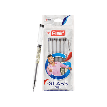 Flair Glass Gel Pen (Black)