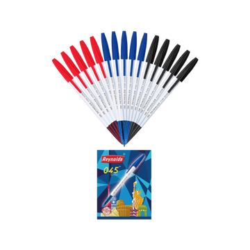 Reynolds 045 Fine Carbure Ball Pen (Multicolor)