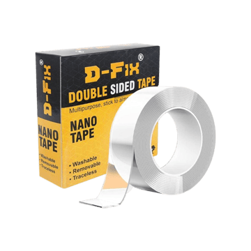 D-FIX Nano Magic Double Sided Tape (Transparent, 3 m)
