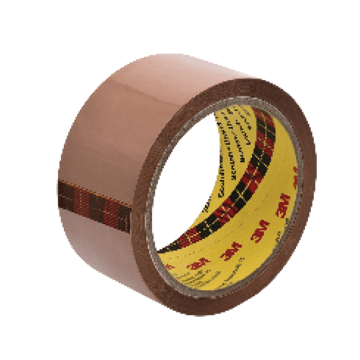 Scotch 3M Strong Adhesive Sealing Packaging Tape (Brown, 50 m)