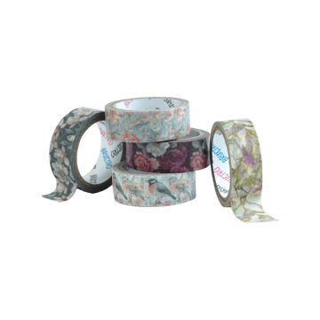 Brustro Flora & Fauna Shade Washi Masking Tape (Multicolour, 5 m)