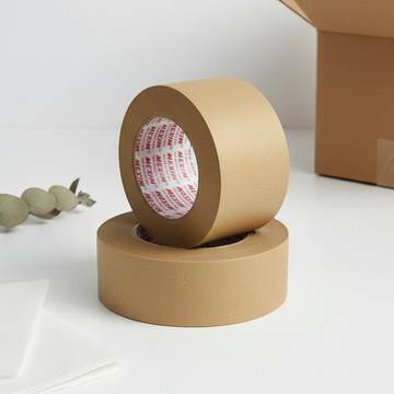 Mexim Adhesive Eco-friendly Paper Tape (Brown, 48mm x 30m)