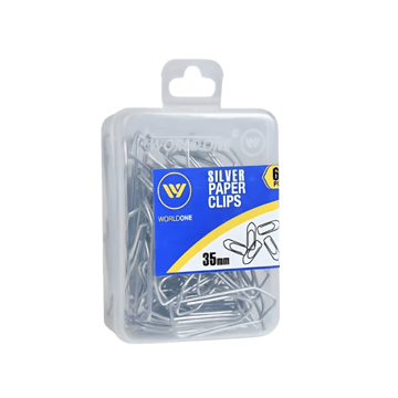 Worldone Paper Clips (Silver)
