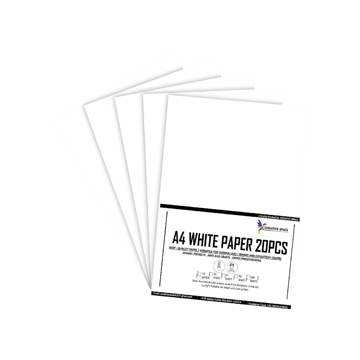 Creative Space A4 Sheets (75 GSM, White)