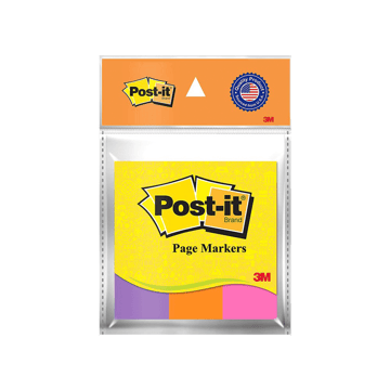 Post It 3M Page Markers (Multicolour)