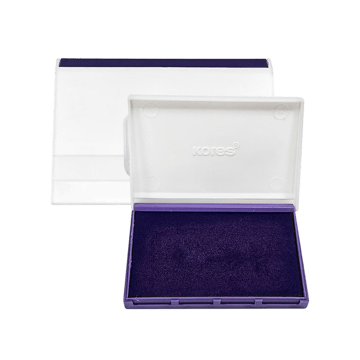 Kores Long Life Stamp Pad (Light Purple)