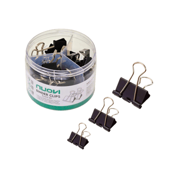 Nuovi Mix Binder Clips Set (Black)