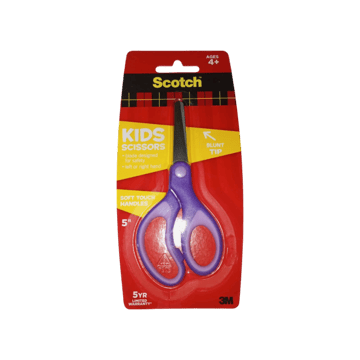 Scotch Blunt Tip Stainless Steel Kids Scissors (Purple)