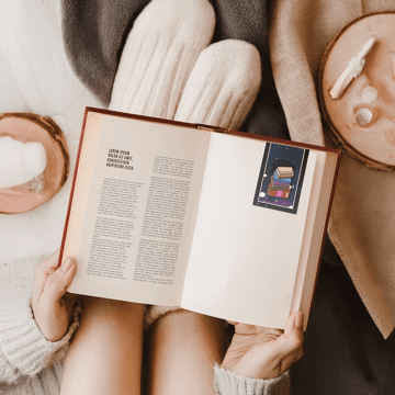 Mad Over Print Magnetic Bookmark (Multicolour)