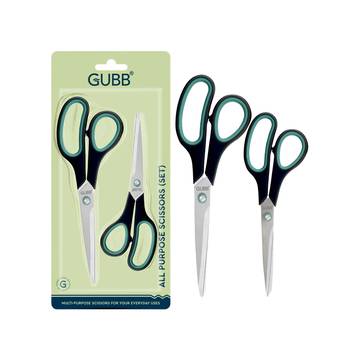 GUBB All-Purpose Scissors Set (Black)