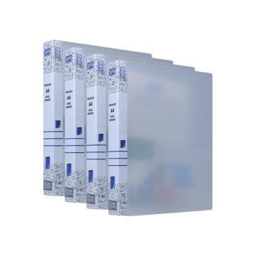 SPS Ring Binder File Folder - Transparent