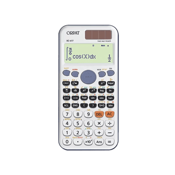 Orpat SC-417 Scientific Calculator (Silver)
