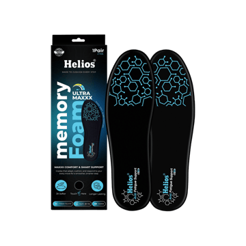 Helios Memory Foam Insole (Black)