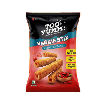 Too Yumm Veggie Stix Chili Chataka Spicy Crisps