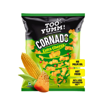 Too Yumm Cornado Extra Cheesy Corn Puffs Chips