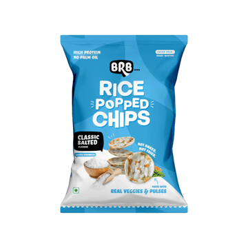 BRB Classic Salted Rice Popped Chips