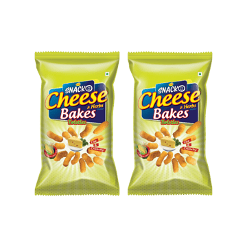 Sundrop Snacko Corn Puffs Cheese & Herbs Bakes - Buy 1 Get 1 Free