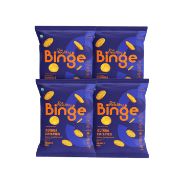 The Healthy Binge Quinoa Crisps (Smokey BBQ)