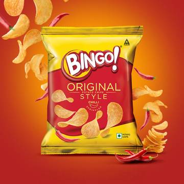 Bingo Original Style Chilli Potato Chips