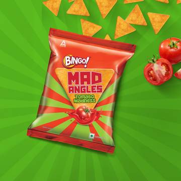 Bingo Mad Angles Tomato Madness Crisps