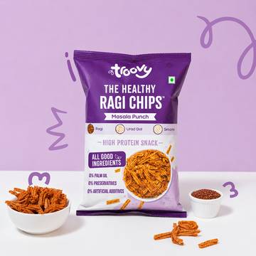 Troovy Healthy High Protein Ragi Chips