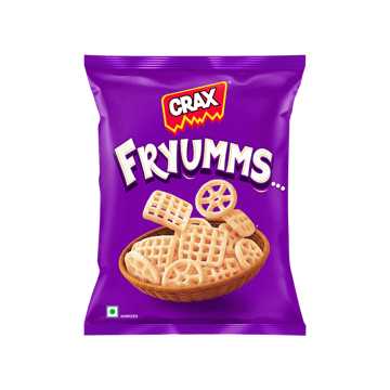 Crax Fryumms Classic Salted Puffs -  Ready to Eat
