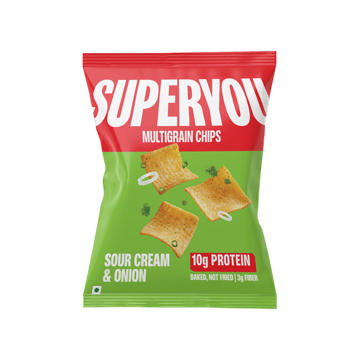 SuperYou Multigrain Sour Cream & Onion Chips