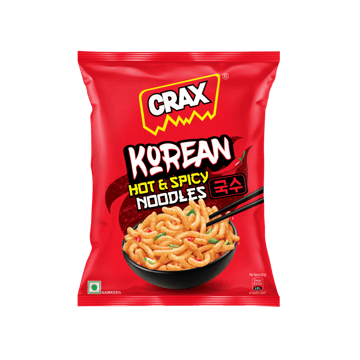 Crax Korean Ramen Noodle Puffs Chips Snacks