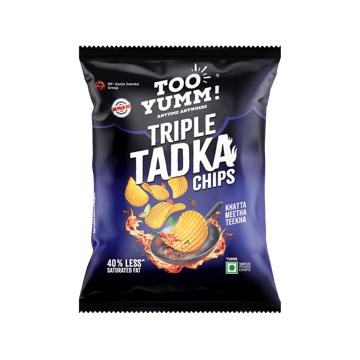 Too Yumm Khatta Meetha Teekha Triple Tadka Potato Chips