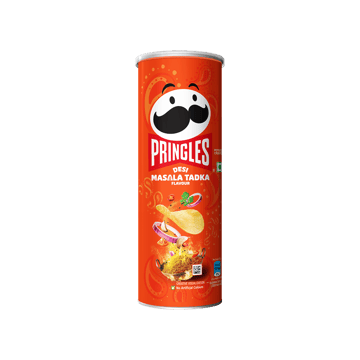 Pringles Desi Masala Tadka Potato Chips - Crispy Snack