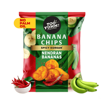 Too Yumm Spicy Korean Banana Chips (No Palm Oil)