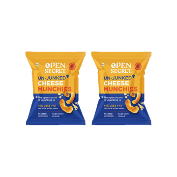 Open Secret Un-Junked Cheese Puff - Pack of 2