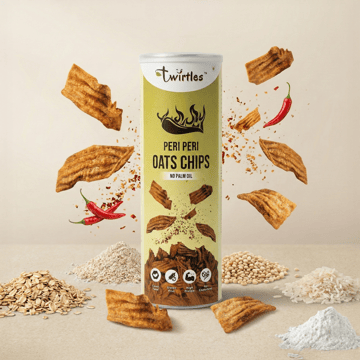 Twirtles Oats Chips (Peri-Peri)