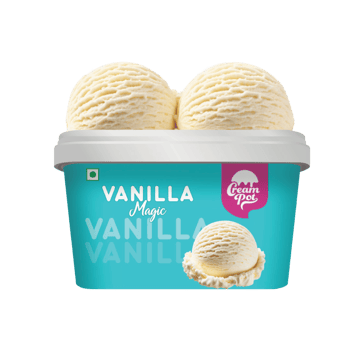 Cream Pot Vanilla Magic Ice Cream Tub
